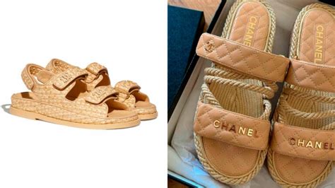 chanel ugly sandals price|chanel suede sandals.